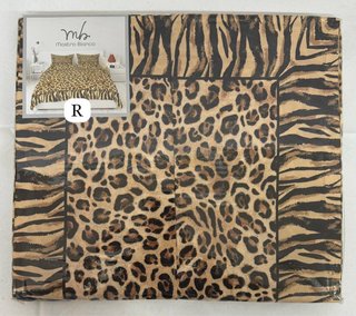 Completo Lenzuola Stampa Digitale Leopardo