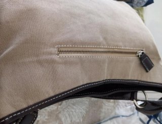Borsa Prada Canvas Beige/Marrone vintage