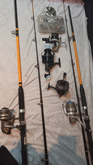 Equipo de pesca completo
