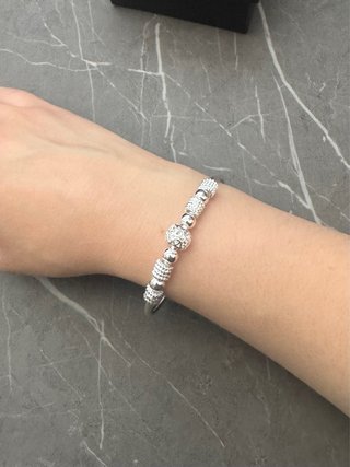 Bracciale rigido Argento 925 con charms