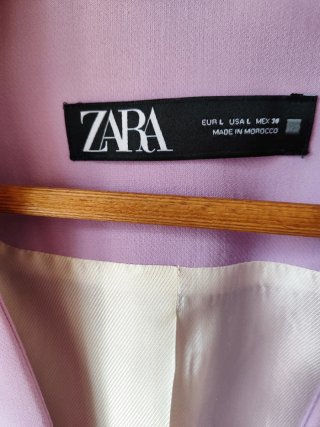 Chaqueta Zara Lila