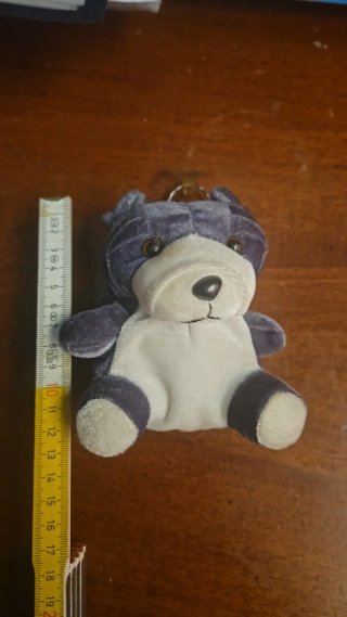 Peluche portachiavi cane