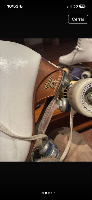 Patines de Ruedas Blancos Clásicos TALLA 36-37