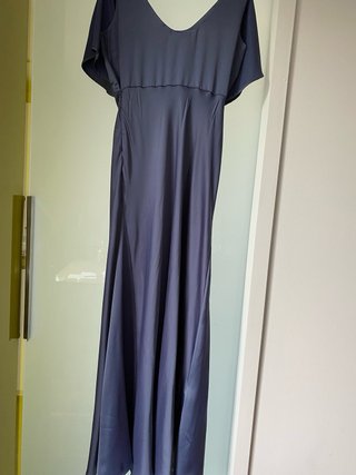 Vestido azul Mango