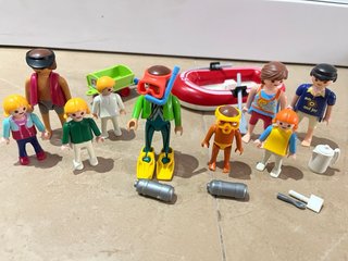 Lote Playmobil Verano/Buceo