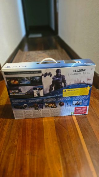 PlayStation 4 con caja + accesorios + juegos.