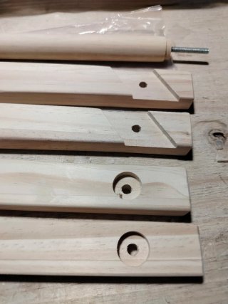 Baby Starry Sky Gimansio con trapecio de madera