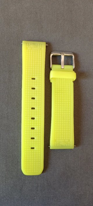 Cinturino per orologio giallo