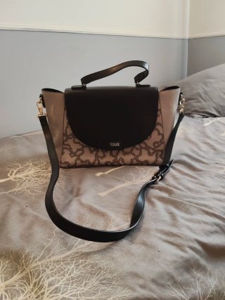 Bolso Tous Negro y Beige