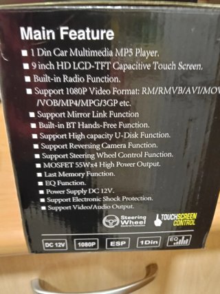 Radio Coche Multimedia 9 Full HD 1080