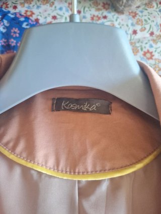 Gabardina beige/rosa