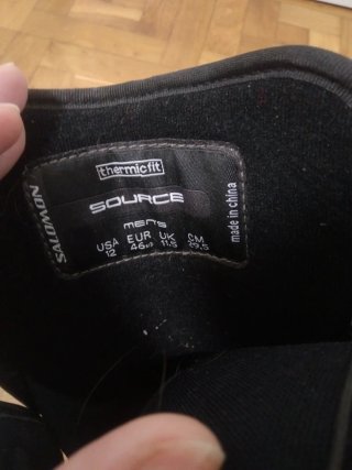 Botas Snowboard Salomon Talla 46 1/3