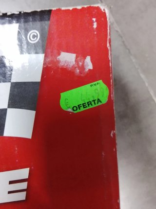 Scalextric Curva Superdeslizante Pista Negra