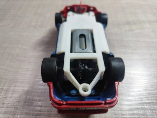 Porsche 911 Carrera Scalextric Esso Efecto Nieve