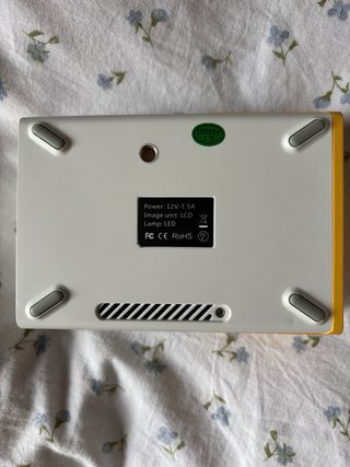 Proyector LED Blanco y Amarillo