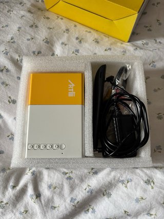 Proyector LED Blanco y Amarillo