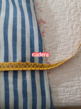 Vestido camisero rayas azul y blanco