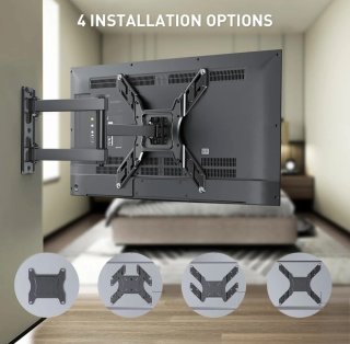 Soporte TV Pared Inclinable Giratorio PERLEGEAR