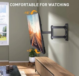 Soporte TV Pared Inclinable Giratorio PERLEGEAR