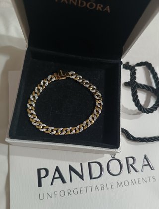 Bracciale Pandora colore Oro e Argento