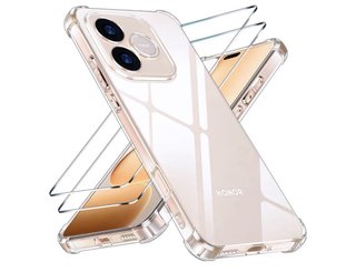 Funda Transparente Honor 600 Lite 5G con protector