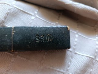 Navaja barbera antigua Cuban American con estuche