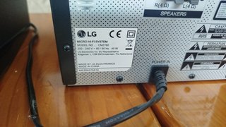 Mini cadena LG CM2760 Bluetooth