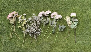Flores artificiales decorativas