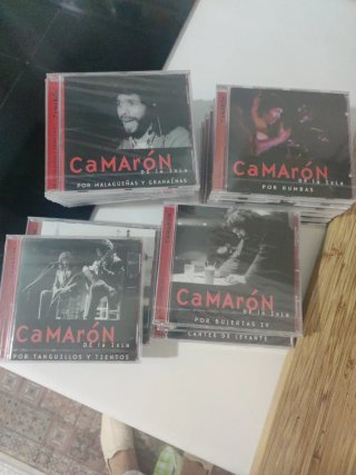 Colección CDs Camarón de la Isla Flamenco