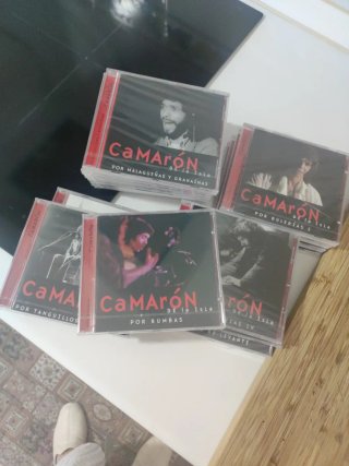 Colección CDs Camarón de la Isla Flamenco