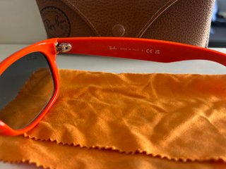 Gafas de Sol Ray-Ban Wayfarer Azul/Naranja