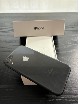 iPhone XR 64GB Negro+Funda Azul oscuro de regalo
