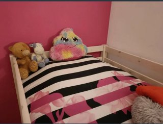 Cama alta infantil madera Ikea