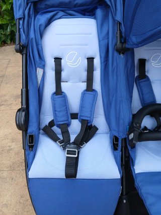 Carro Gemelar Jané Twinlink Azul