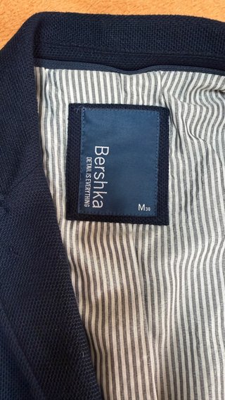 Americana Bershka Azul Talla M