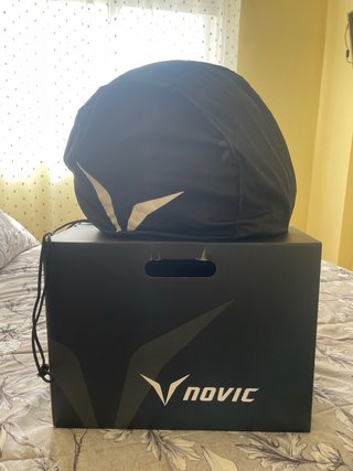 Casco Moto Talla S Novic Negro