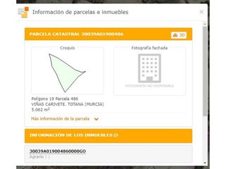Terreno en venta en Totana