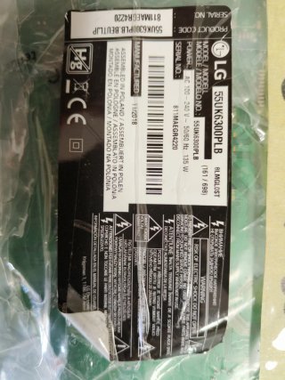 Scheda Madre LG 55UK6300PLK