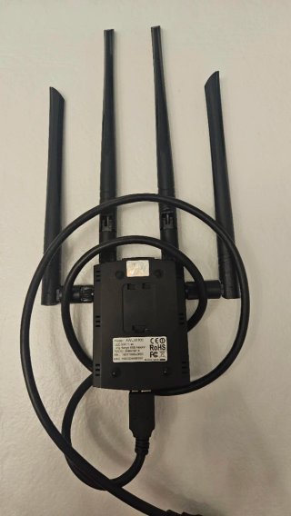 Adaptador WiFi USB Largo Alcance AC1900