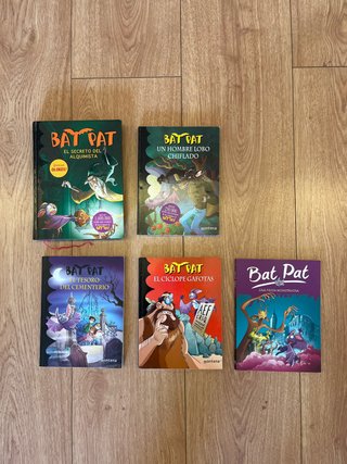 Pack 6 libros Bat Pat