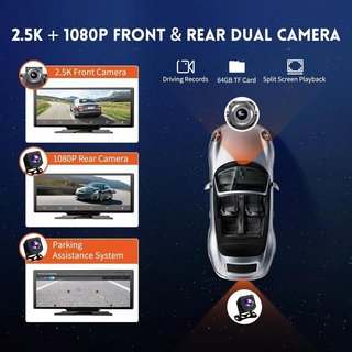 Radio Coche 10.26 pulg CarPlay y AndroidAuto NUEVO