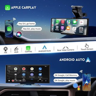 Radio Coche 10.26 pulg CarPlay y AndroidAuto NUEVO
