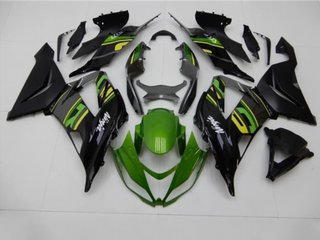 CARENADO PINTADO KAWASAKI ZX6R NVERDE/NEGRA 13-18
