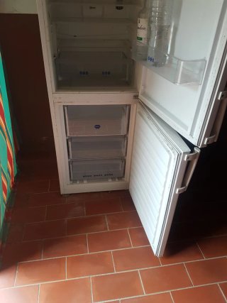 Nevera Whirlpool Blanca