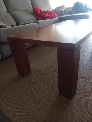 Mesa de centro de madera