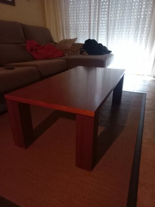 Mesa de centro de madera