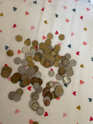 Lote de monedas antiguas