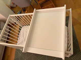 Cambiador Zara Home - cuna blanco