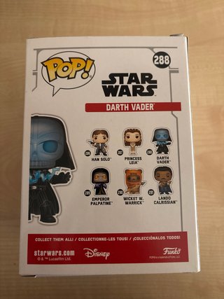 Funko Pop! Star Wars Darth Vader 288 Eléctrico