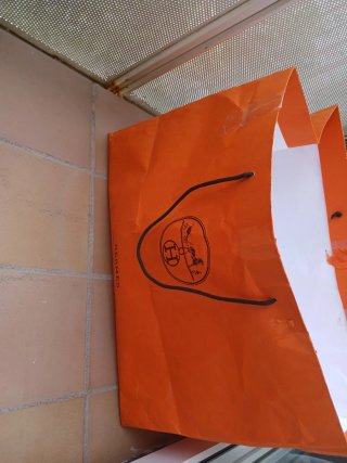 Bolsa Hermés Naranja Grande